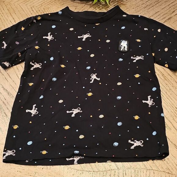 Black Space Adventure Tee Size 8 Eighty Eight - Picture 7 of 7